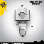 Coriaz CNC Pivot Riser New 2023 / Riser Stang Coriaz Aluminium - Gambar 9