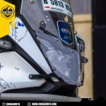 Headlamp Guard Cover Protector Honda Transalp 750 - Gambar 4