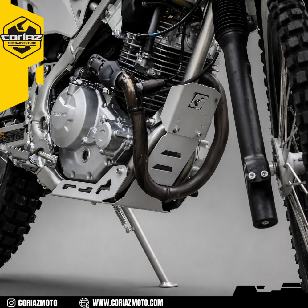 KLX Sherpa Product (1) Skidplate Aluminium KLX 230 Sherpa (2025) - Gambar 1