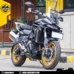 Skidplate Aluminium QJMotor Tourino 700SX (2025 - UP) - Gambar 3