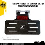 Aluminium Tail Tidy Kawasaki Versys X-250/300 - Gambar 4