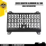 Cover Radiator Aluminium Kawasaki KLE 500 - Gambar 4