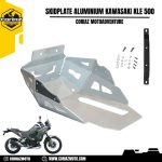 Skidplate Aluminium Kawasaki KLE 500 - Gambar 10