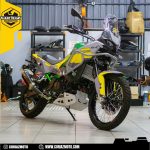 Cover Radiator Aluminium Kawasaki KLE 500 - Gambar 7