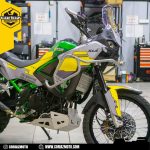 Skidplate Aluminium Kawasaki KLE 500 - Gambar 4