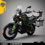 Top Rack + Top Box Aluminium Coriaz Altech Evo II KLE 500 - Gambar 13