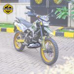 Skidplate Aluminium Kawasaki D-Tracker 250 - Gambar 8