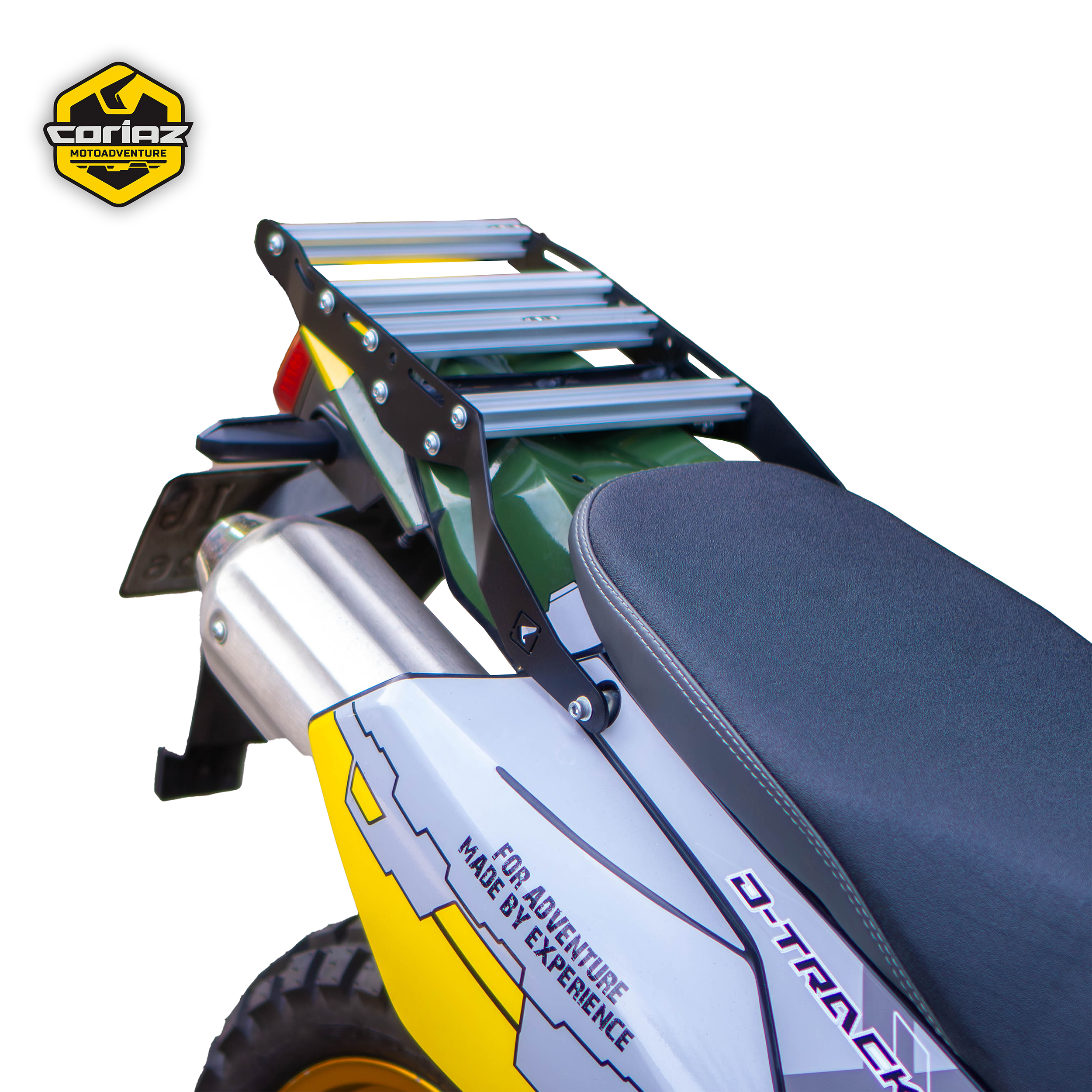 Top Rack D-Tracker 250 Top Rack Aluminium Platform Kawasaki D-Tracker 250 - Gambar 1