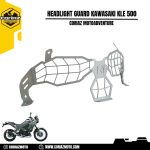 Headlight Guard Protector Kawasaki KLE 500 - Gambar 8
