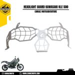 Headlight Guard Protector Kawasaki KLE 500 - Gambar 7
