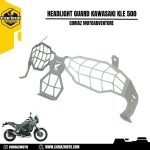 Headlight Guard Protector Kawasaki KLE 500 - Gambar 6