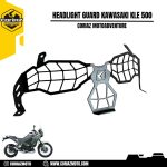 Headlight Guard Protector Kawasaki KLE 500 - Gambar 3