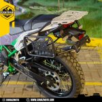 Coriaz Heavy Duty Side Rack X-Mode Kawasaki KLE 500 - Gambar 2