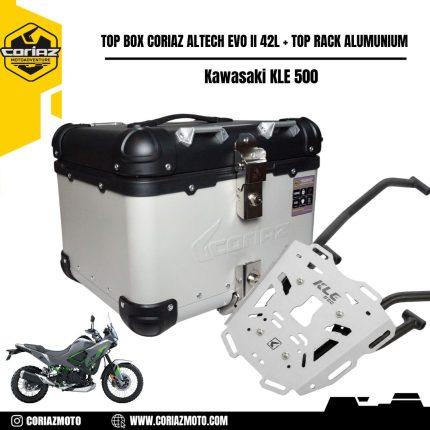 Top Rack + Top Box Aluminium Coriaz Altech Evo II KLE 500