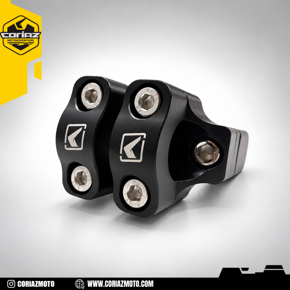 6 Coriaz CNC Pivot Riser New 2023 / Riser Stang Coriaz Aluminium - Gambar 1